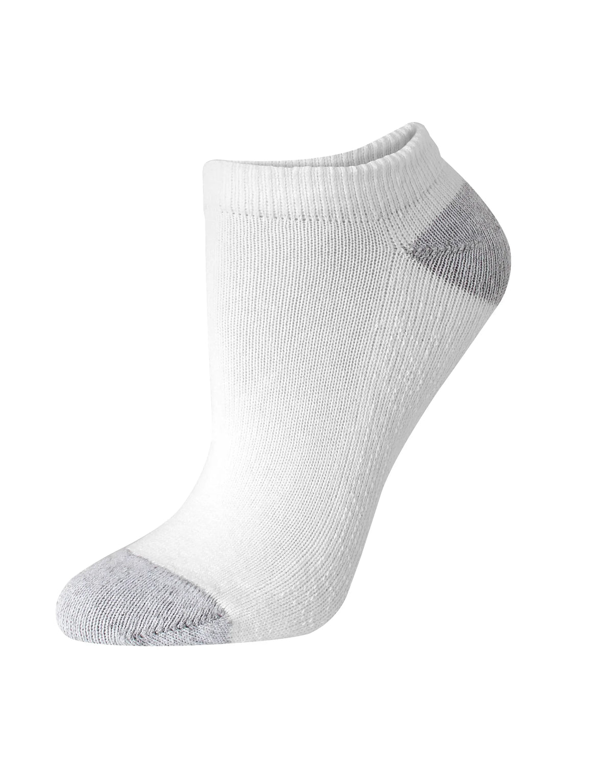 Hanes Women's No Show Socks, Moisture-Wicking, 6-Pairs