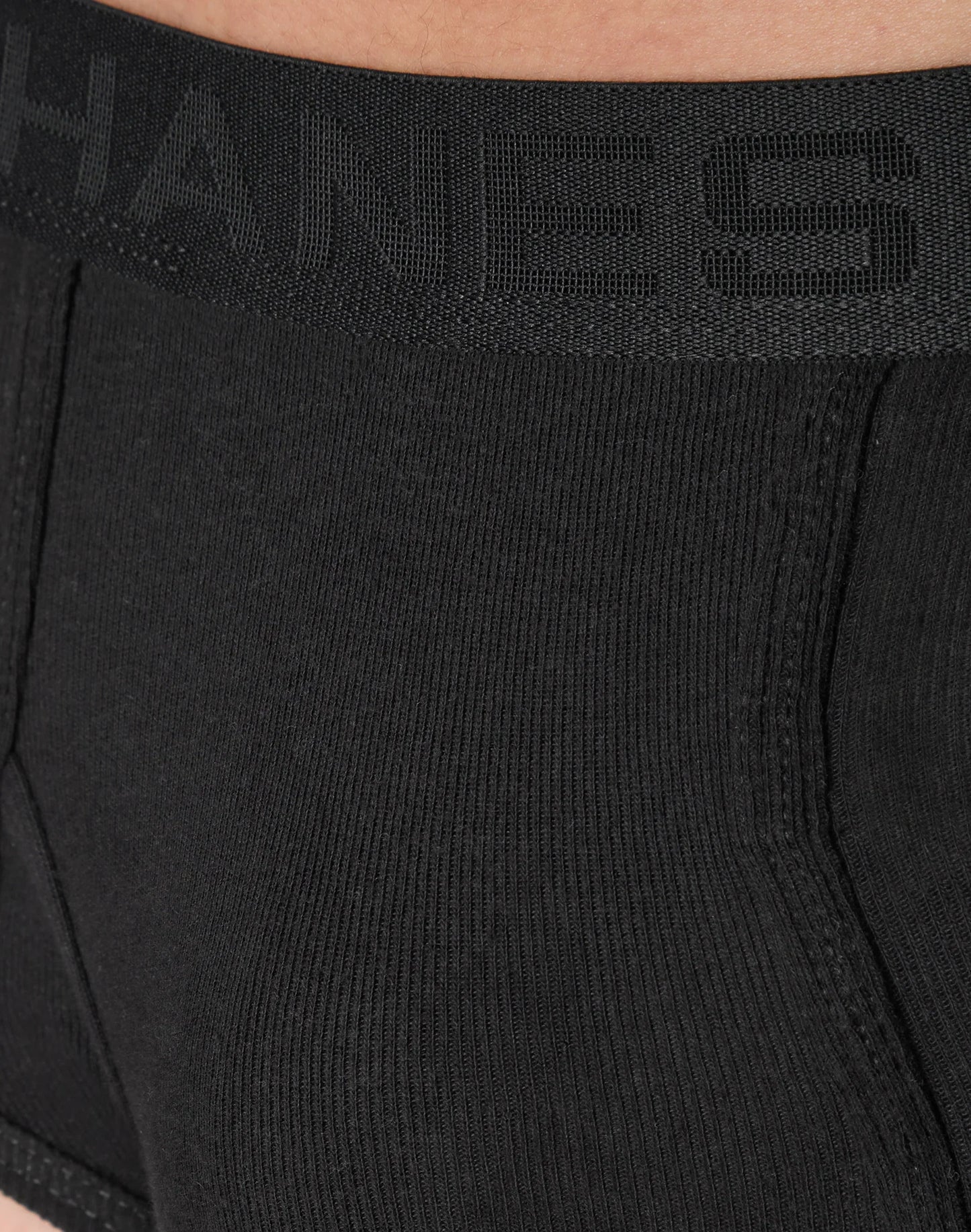 Hanes Men's Underwear Briefs Pack, 7-Pack, Sexy Men's Underwear, Moisture Wicking, Black