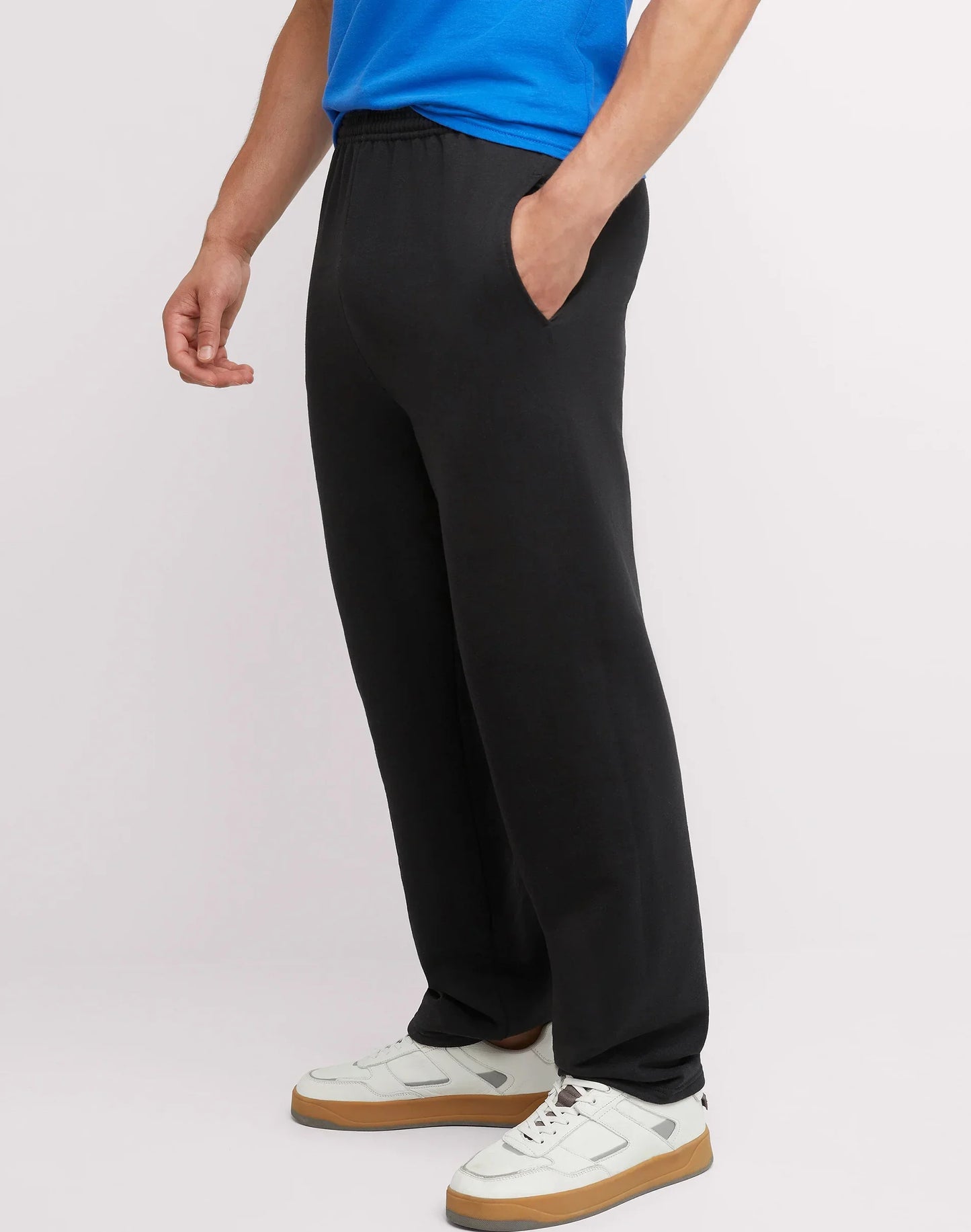 Hanes EcoSmart Men's Fleece Sweatpants with Pockets, 30.5"