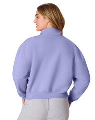 Hanes EcoSmart Women’s Fleece Quarter-Zip Pullover