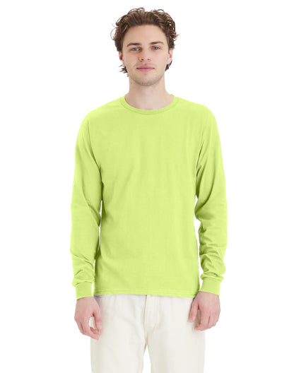 Hanes Essentials Men's Cotton Long Sleeve T-Shirt, Value 4-Pack