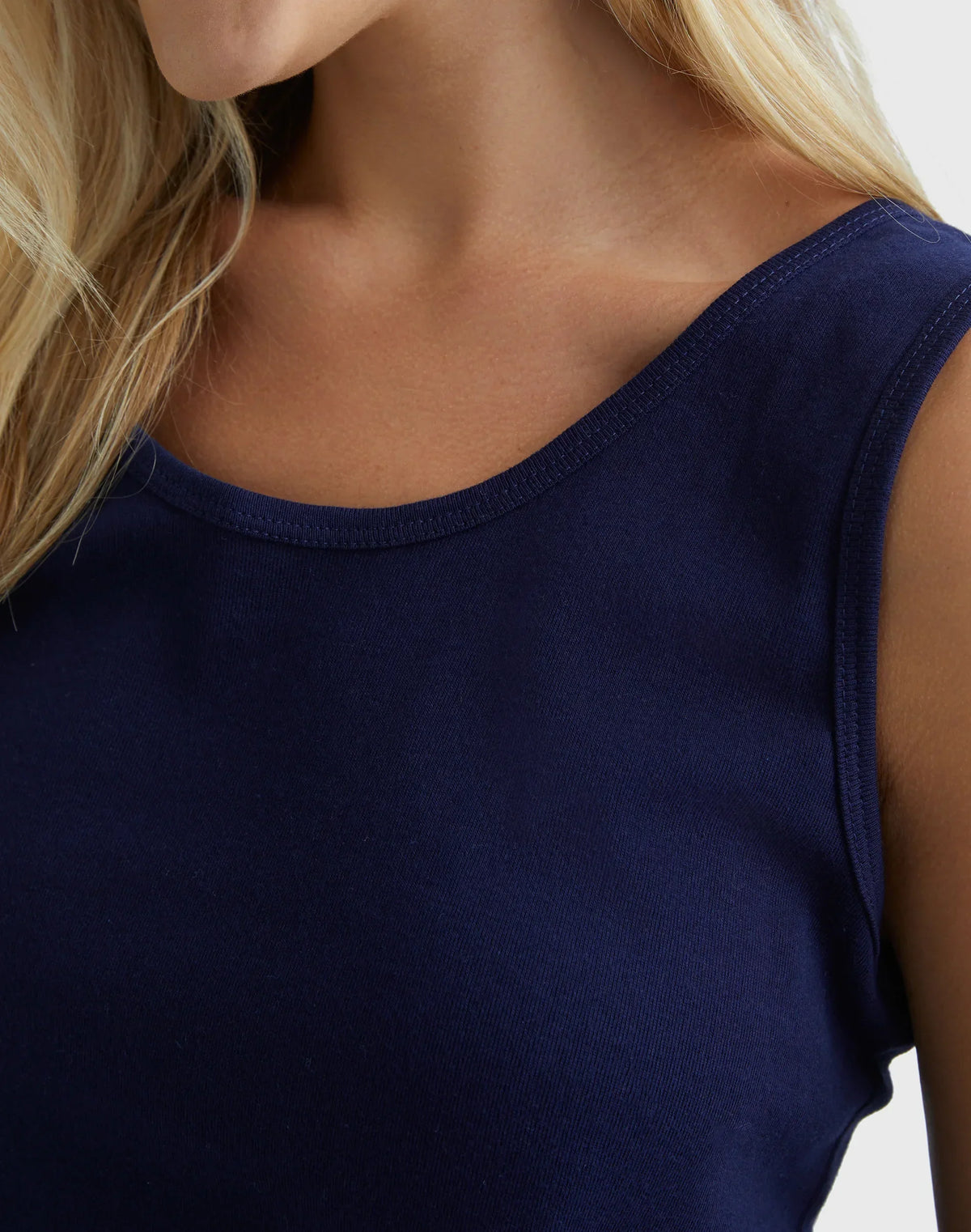 Hanes Women's Mini-Ribbed Cotton Tank