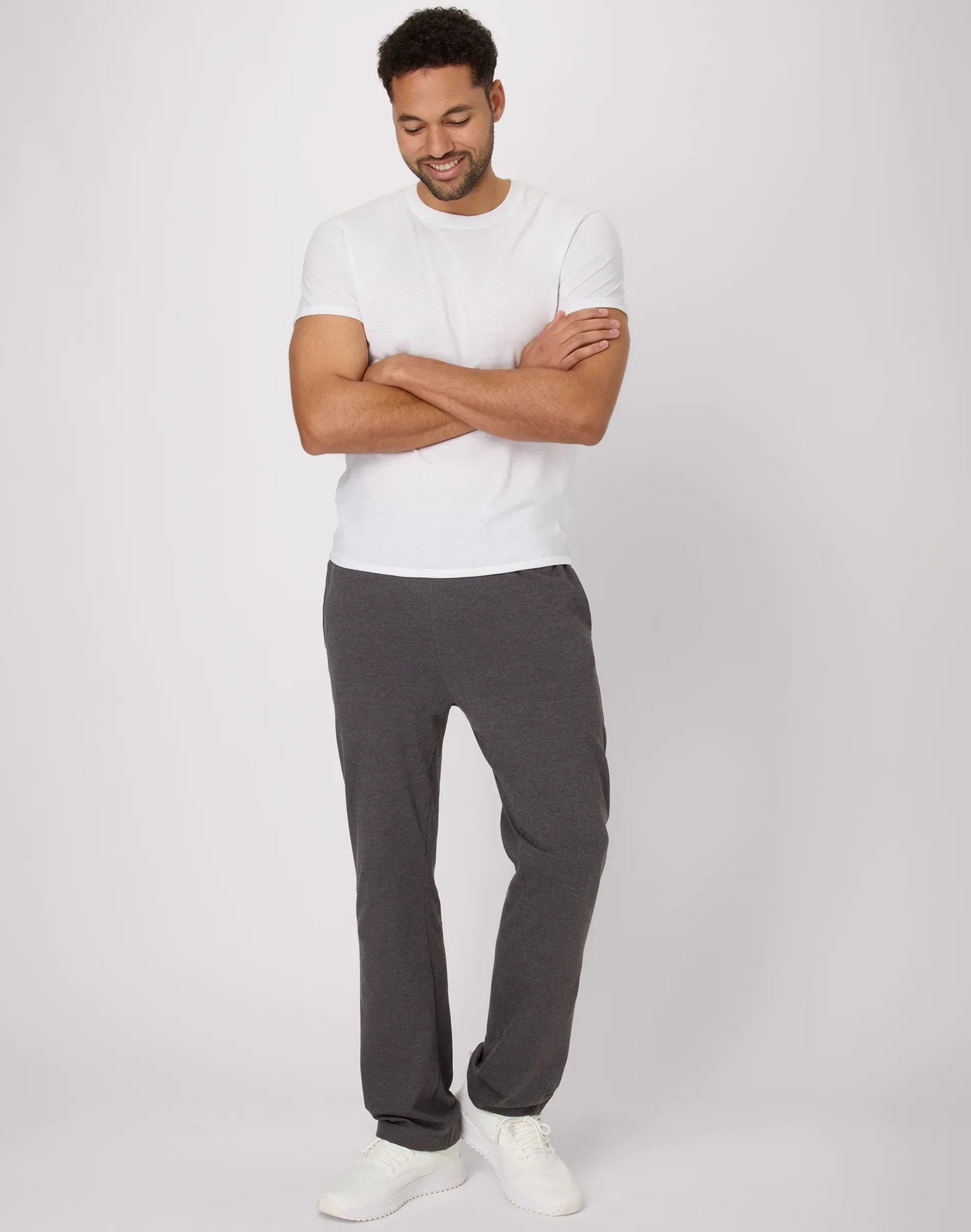 Hanes Men's Pants, Cotton Knit Jersey