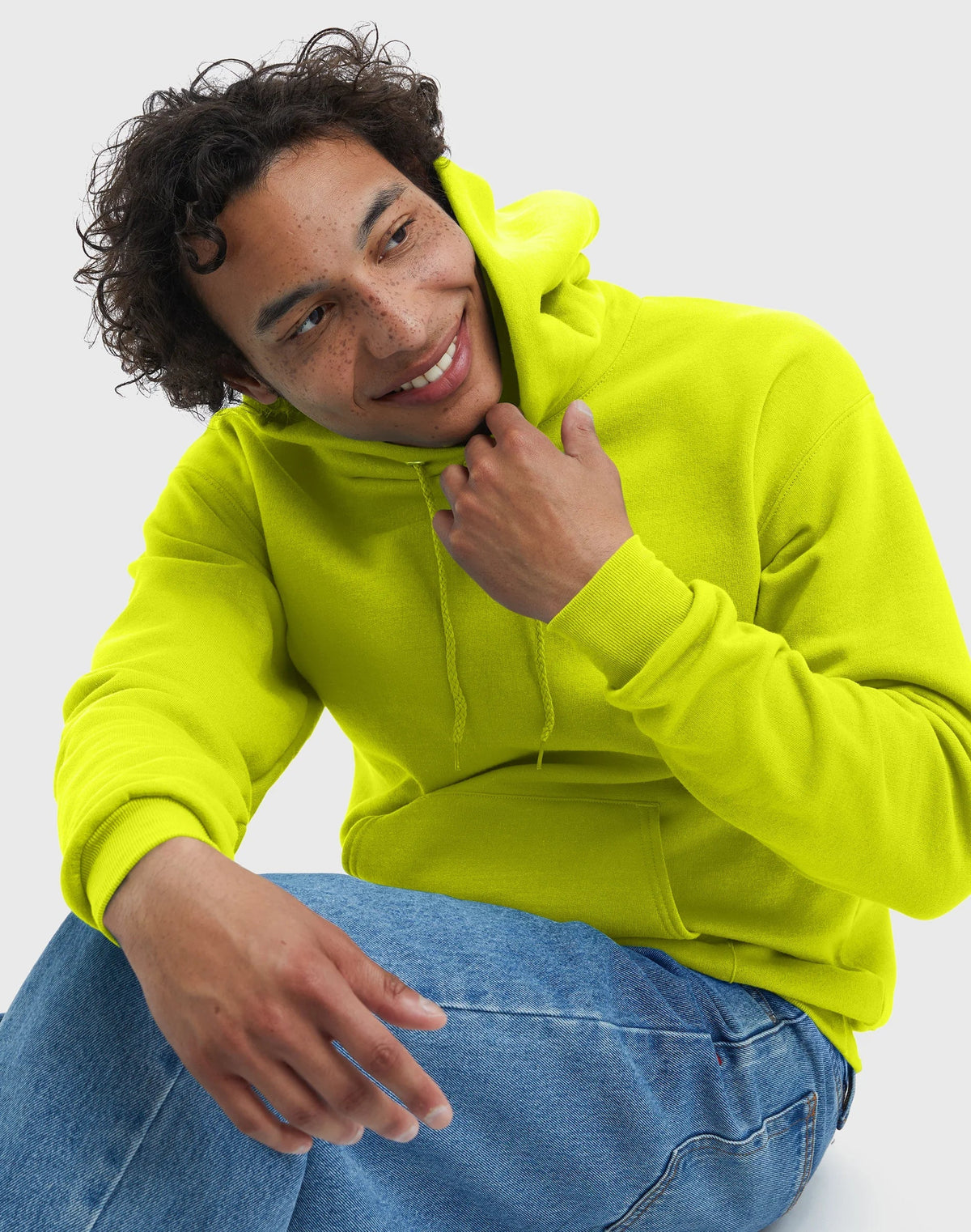 Hanes EcoSmart Unisex Fleece Hoodie (Big &amp; Tall Sizes Available)