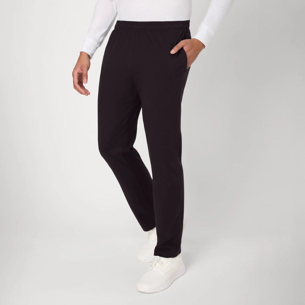 Hanes Men's Pants, Cotton Knit Jersey