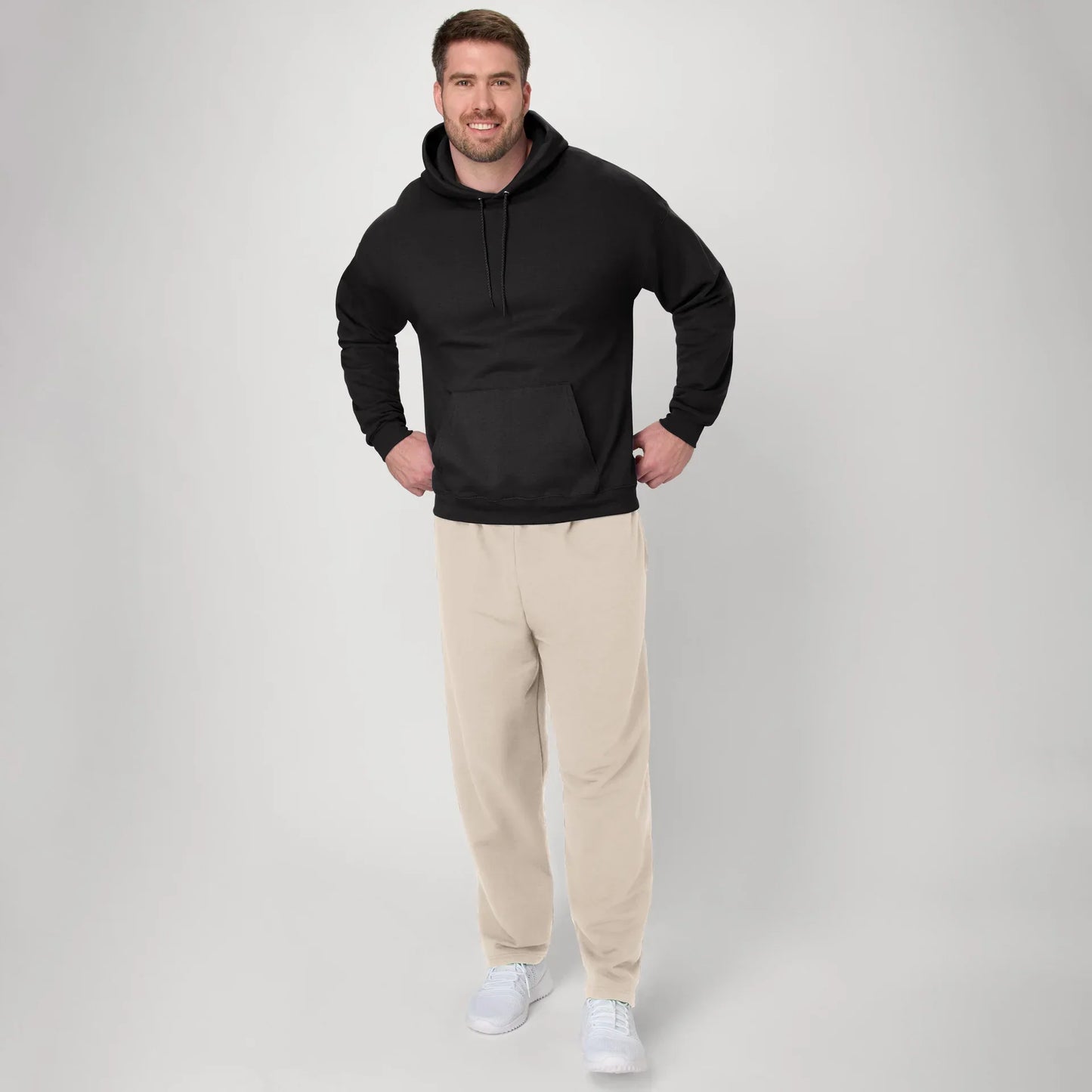 Hanes EcoSmart Men's Fleece Sweatpants with Pockets, 30.5"