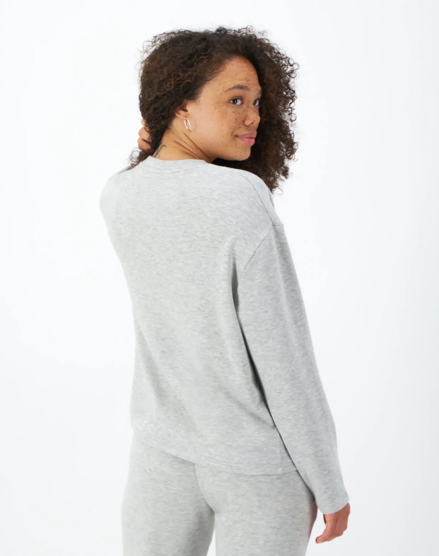 Hanes Originals Comfywear Women's French Terry Crewneck Pullover