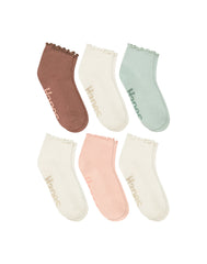 Hanes Originals Women&rsquo;s SuperSoft  Ankle Socks, 6-Pairs