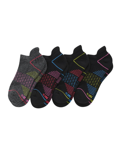 Hanes Absolute Comfort Women's Heel Shield Socks, 4-Pairs