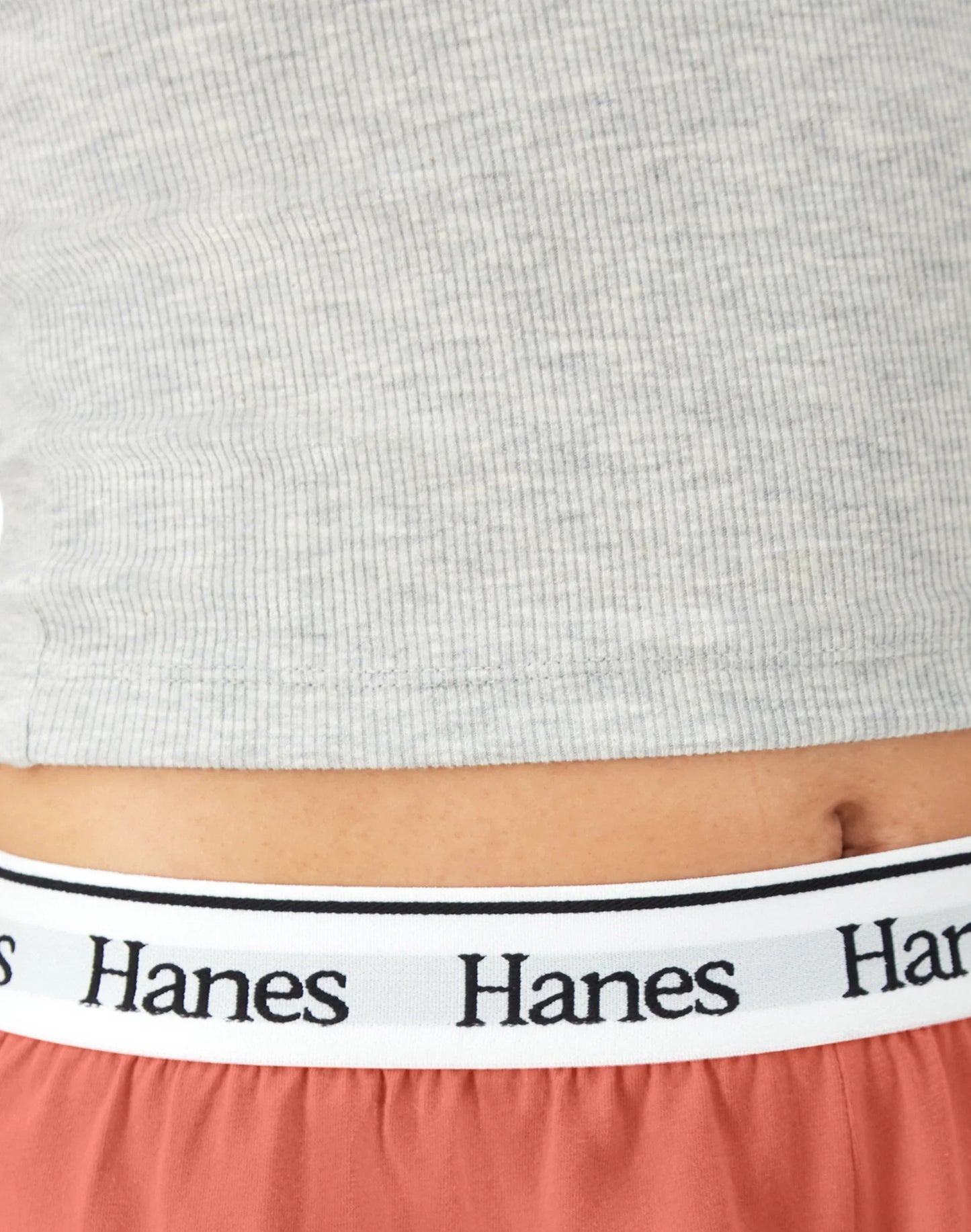 Hanes Originals Comfywear Women's Rib Crop Tank