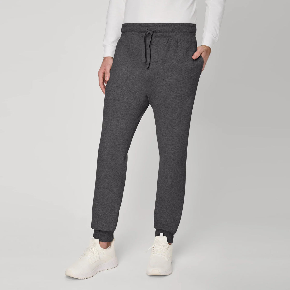 Hanes EcoSmart Men's Fleece Jogger Pants with Pockets, 30.5"