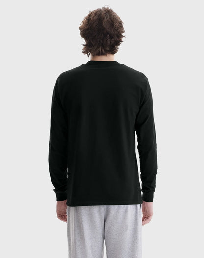 Hanes Beefy Men's Long Sleeve T-Shirt, Cotton