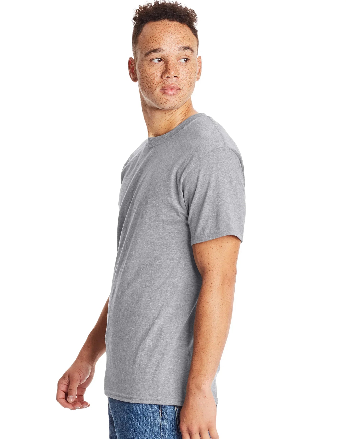 Hanes Beefy-T Men's T-Shirt, Value 2-Pack (Big &amp; Tall Available)