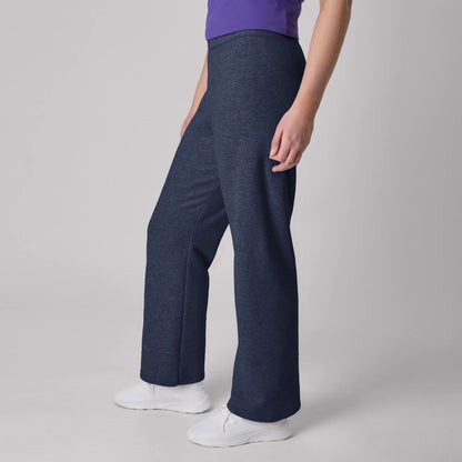 Hanes EcoSmart Women's Fleece Sweatpants with Open Bottom Legs, 30.5"