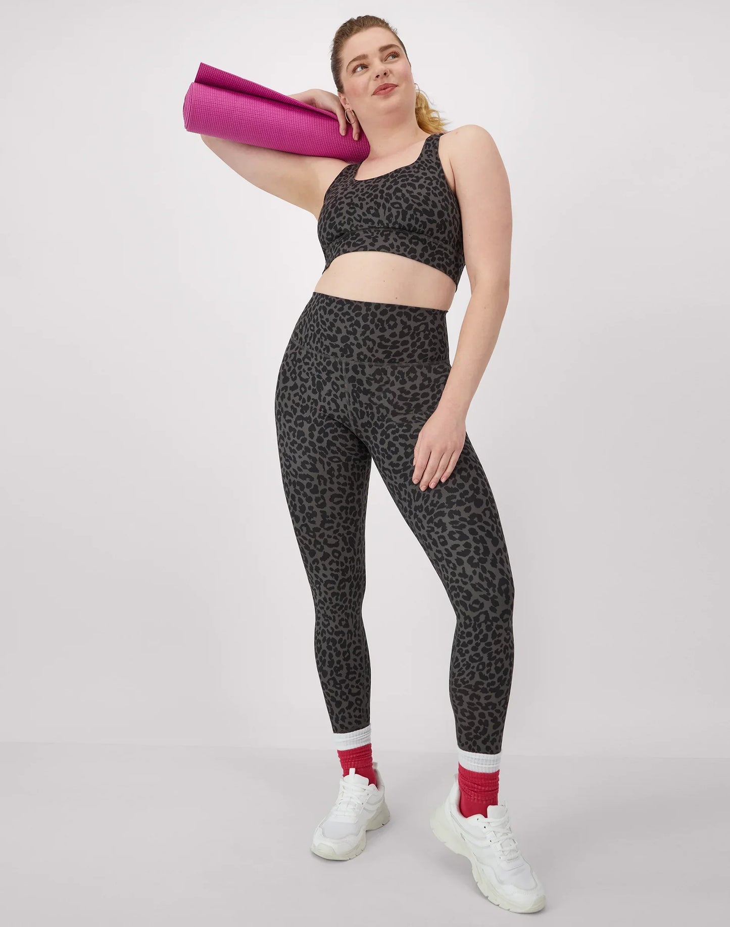Hanes Moves Women's Crop Sports Bra, Racerback