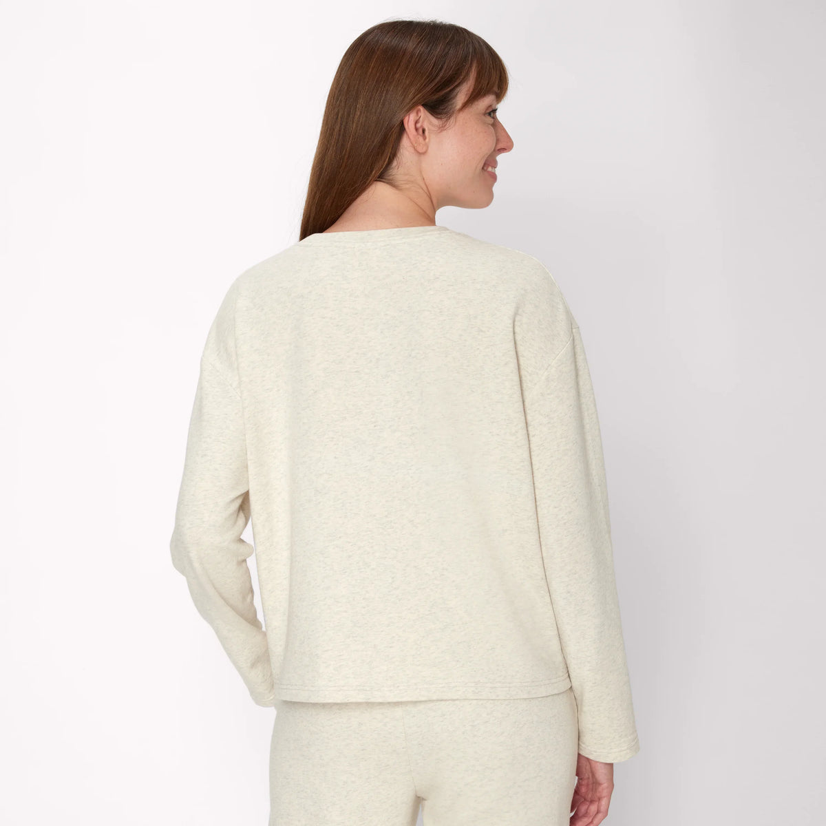 Hanes Originals Comfywear Women's French Terry Crewneck Pullover