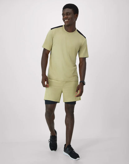 Hanes Moves Men's 2-in-1 Gym Shorts, 5" Inseam