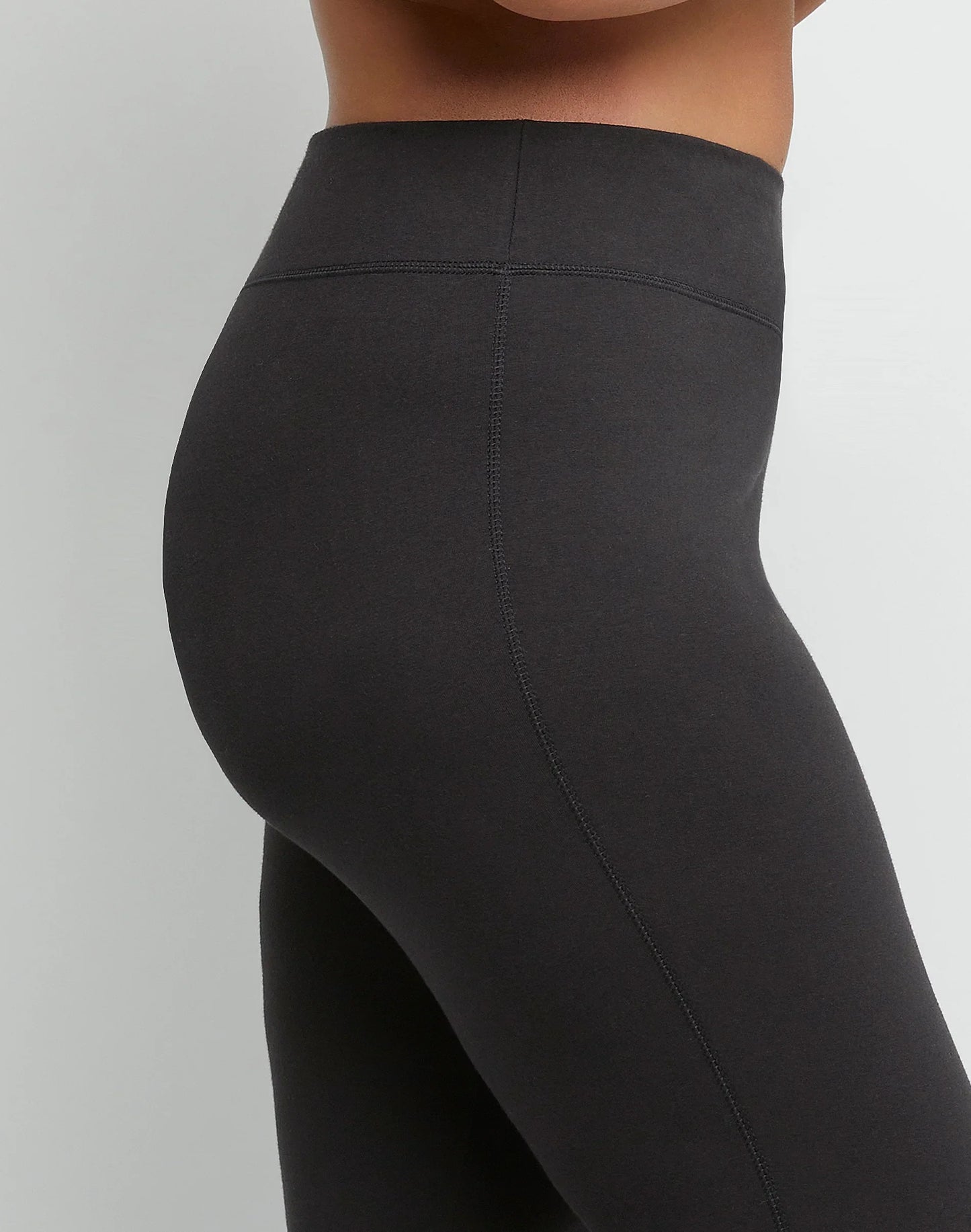 Hanes Just My Size Women's Stretch Jersey Leggings, 25.5" (Plus Size)