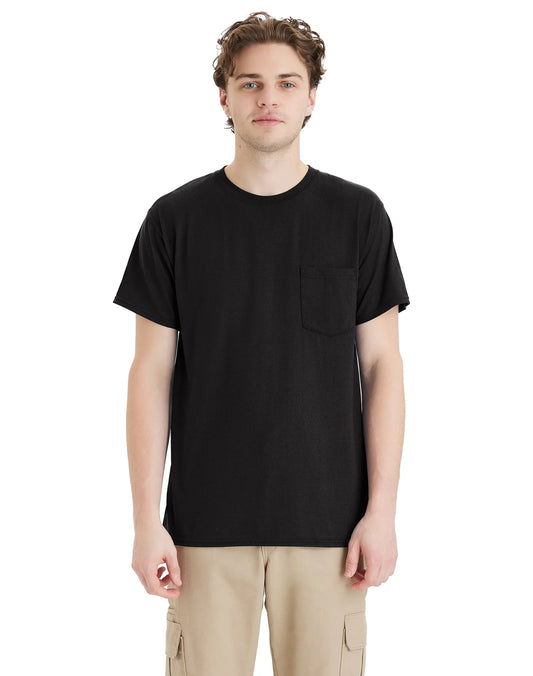 Hanes Workwear X-Temp Men's Pocket T-Shirt, 2-Pack