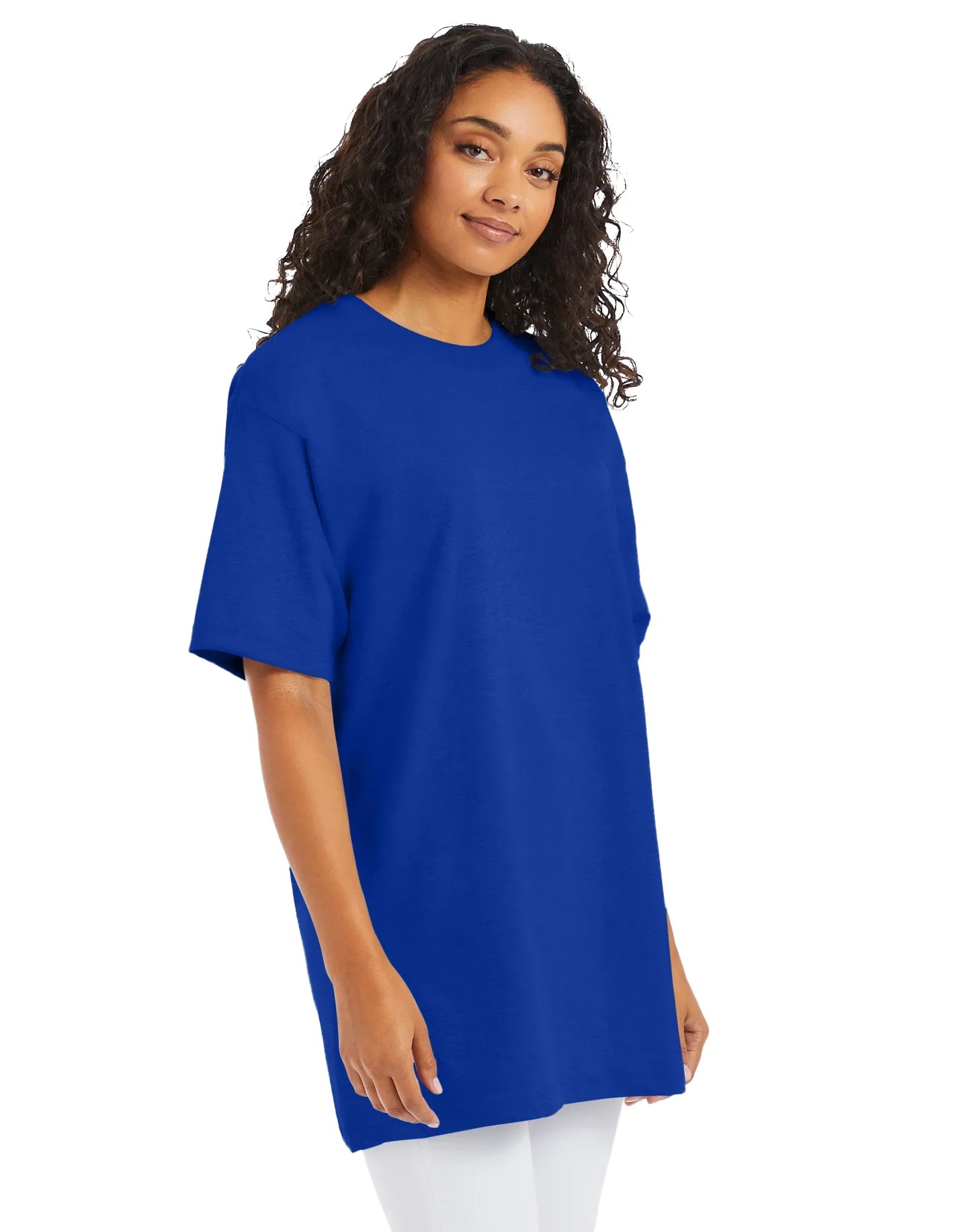 Hanes Beefy-T Men's Heavyweight Cotton T-Shirt (Big &amp; Tall Sizes)