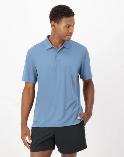 Hanes Moves Men's Short Sleeve Performance Polo
