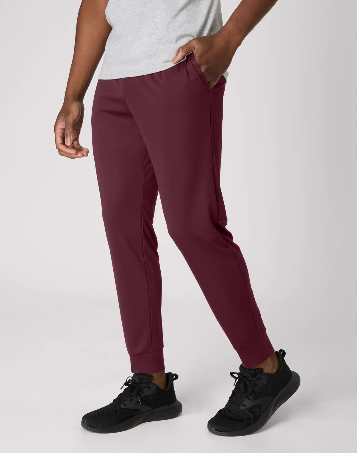 Hanes Cool DRI Men&rsquo;s Joggers, 3-Pack, Moisture Wicking, 29"