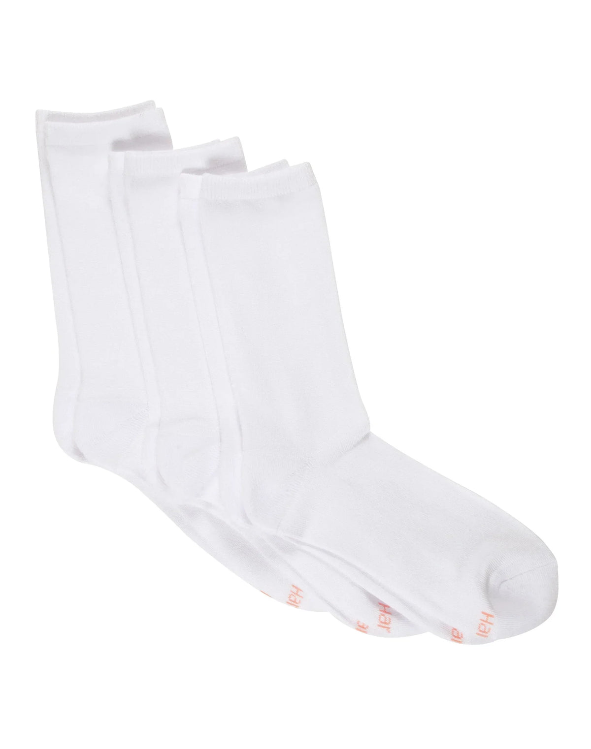 Hanes ComfortSoft&reg; Women's Crew Socks,Fits shoe sizes up to 8-12, 3-Pack