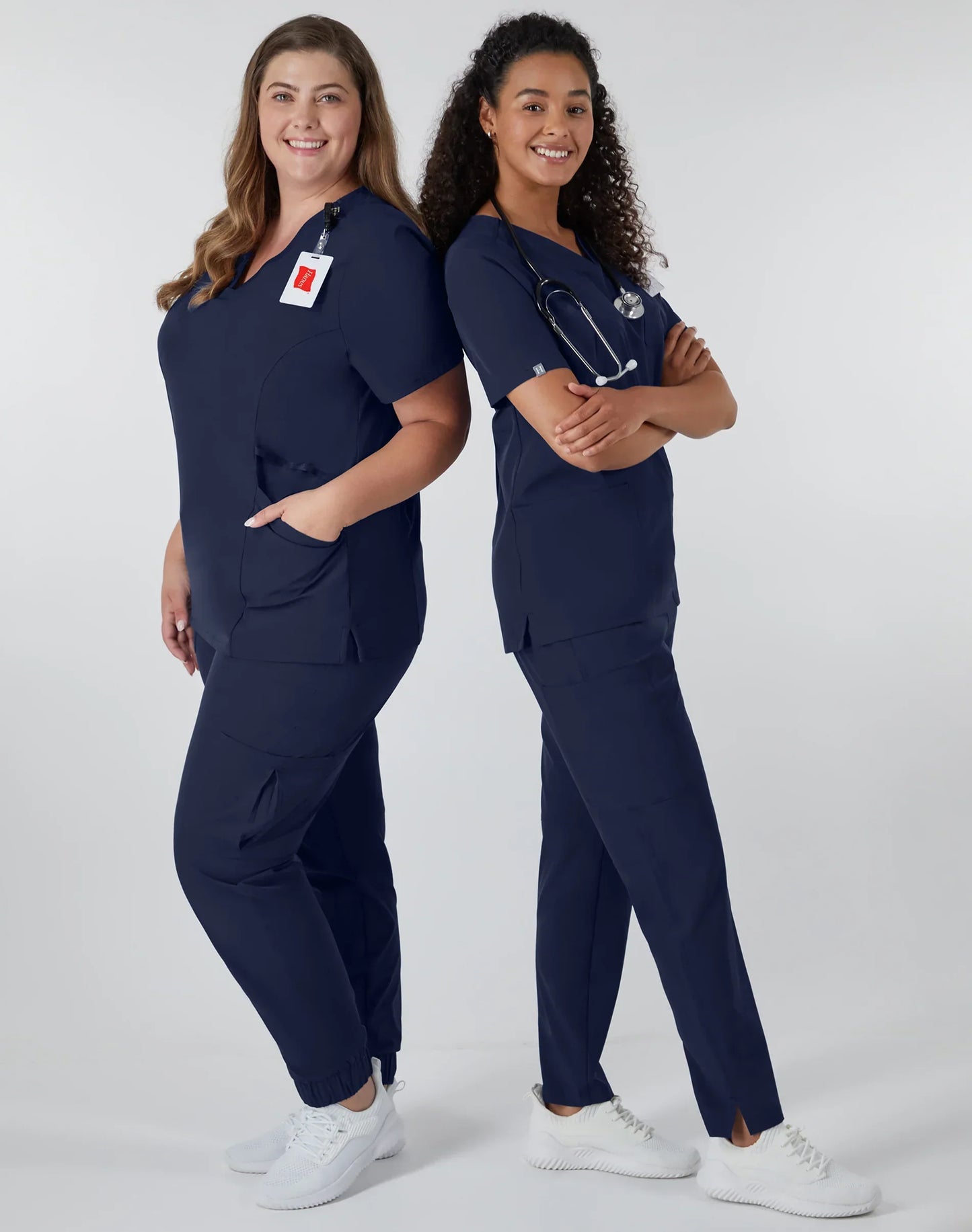 Hanes Comfort Fit Scrubs Women's Scrub Top