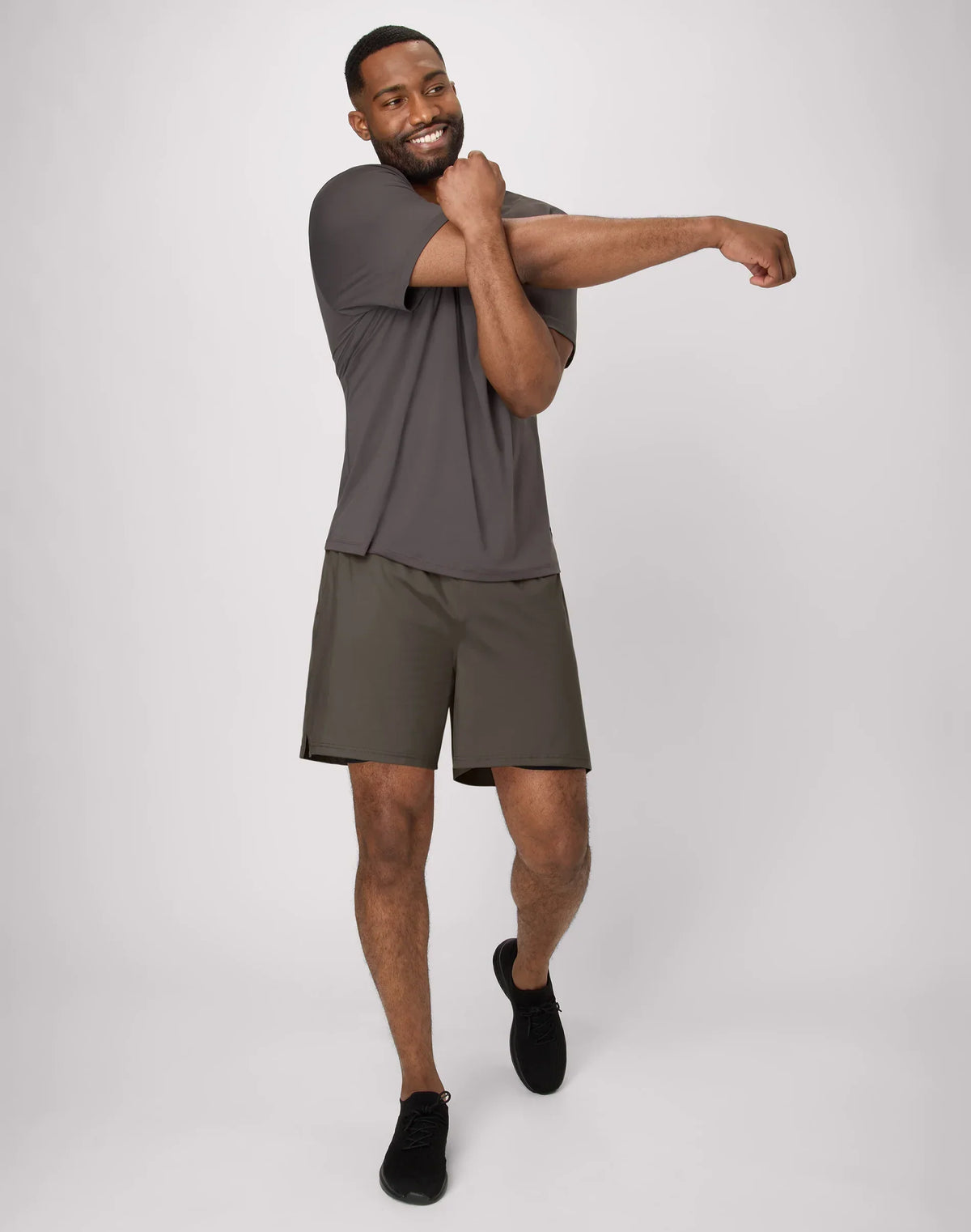 Hanes Moves Men's 2-in-1 Gym Shorts, 7" Inseam