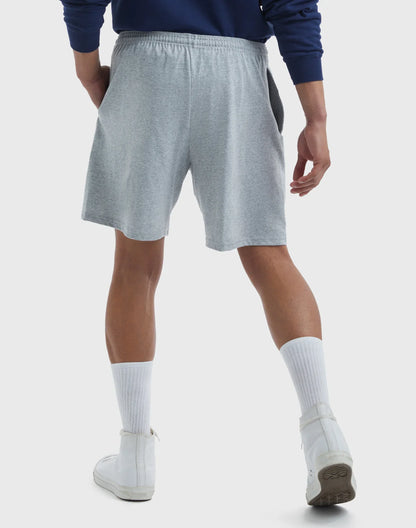 Hanes Essentials Men's Cotton Shorts With Pockets, 7.5"