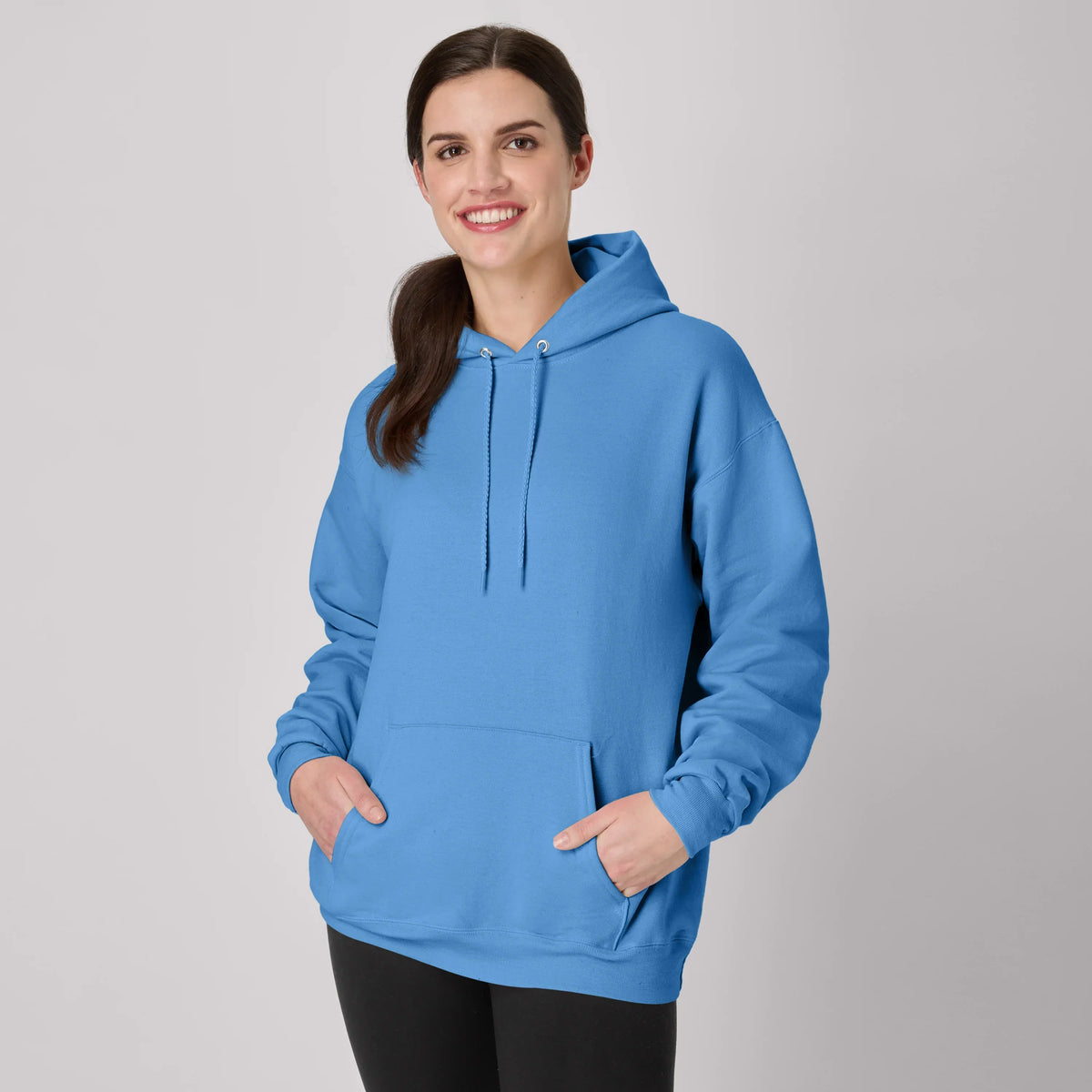 Hanes EcoSmart Unisex Fleece Hoodie (Big &amp; Tall Sizes Available)
