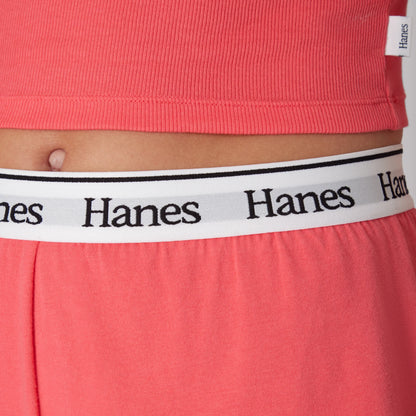 Hanes Originals Comfywear Women's Rib Crop Tank
