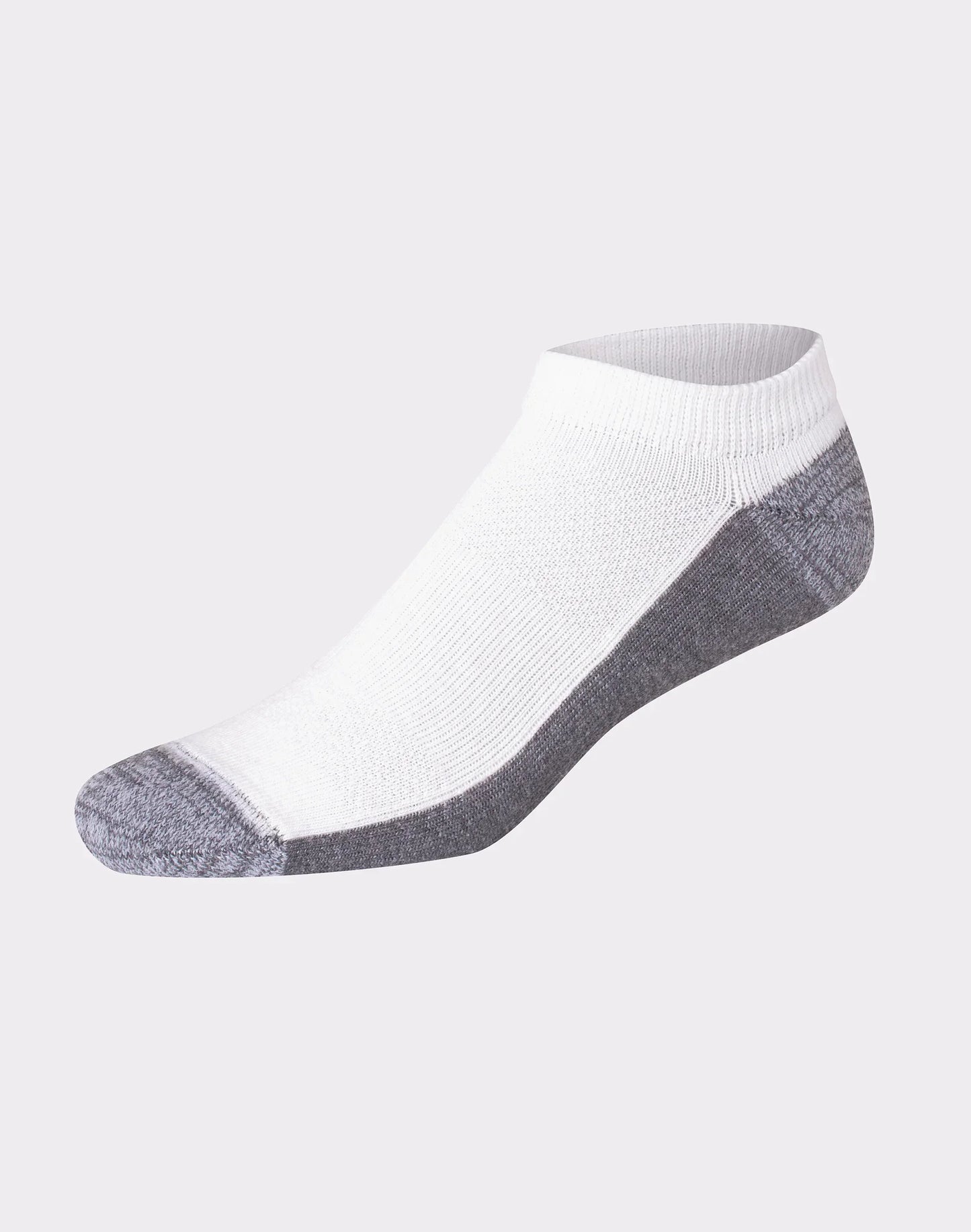 Hanes Men's Cushioned No Show Socks, X-Temp, 12-Pairs