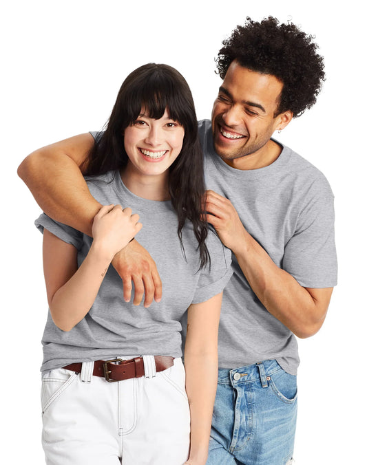 Hanes Beefy-T Unisex Heavyweight Cotton T-Shirt (Big &amp; Tall Sizes Available)