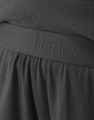 Hanes Originals Women&rsquo;s SuperSoft Comfywear Rib Sleep Shorts