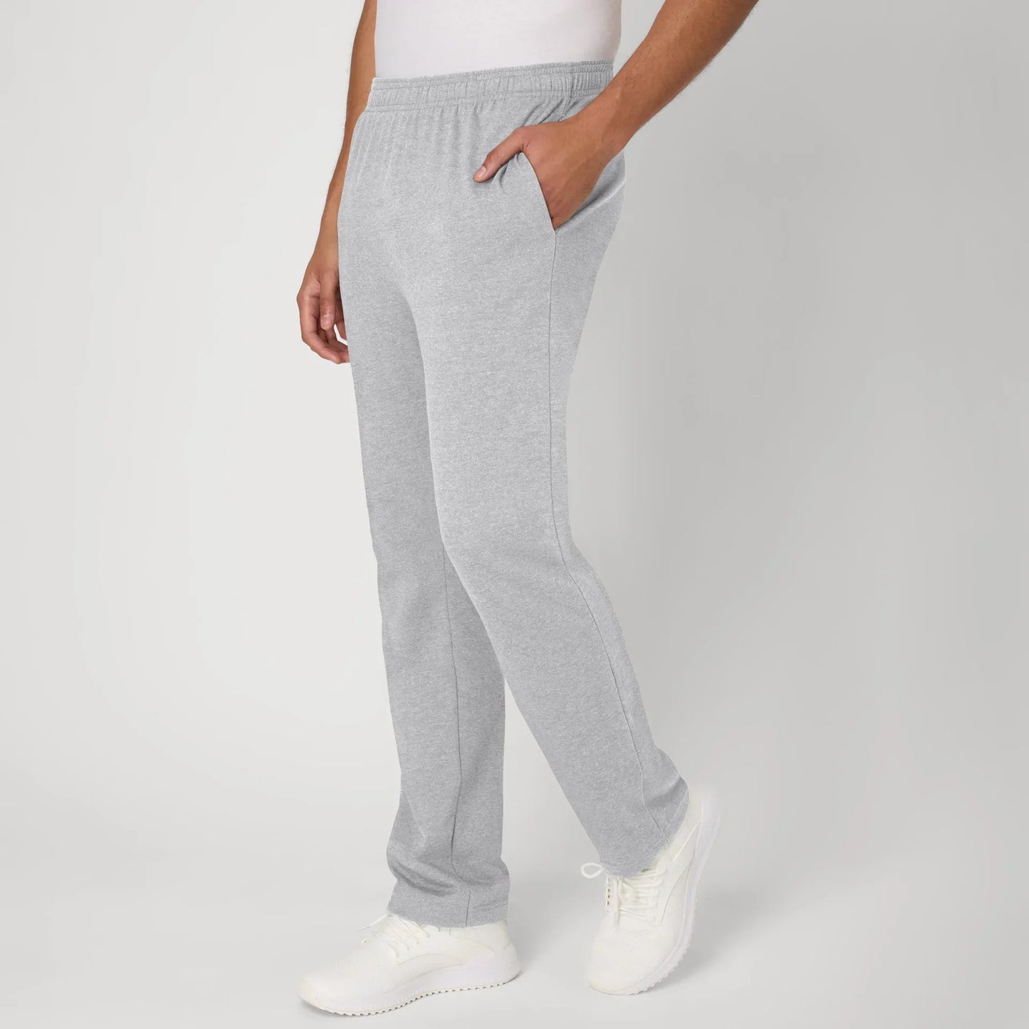 Hanes Men's Pants, Cotton Knit Jersey