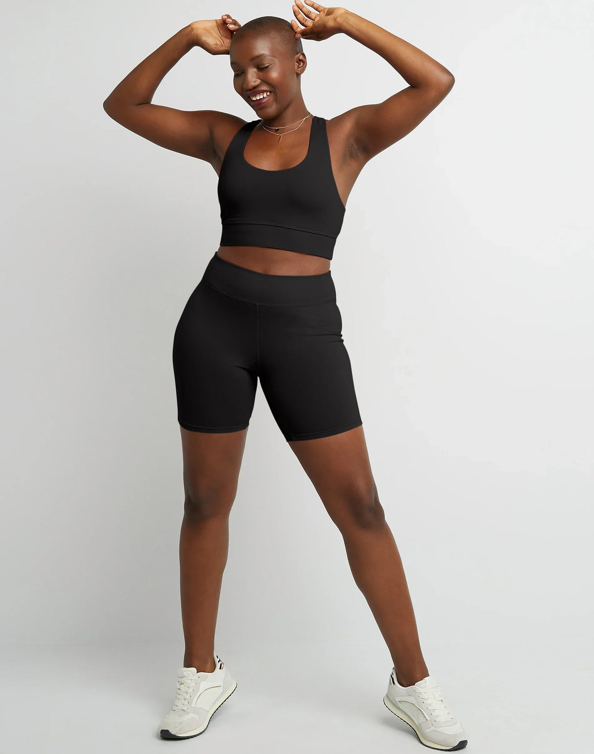 Hanes Women's Stretch Jersey Bike Shorts, 7"