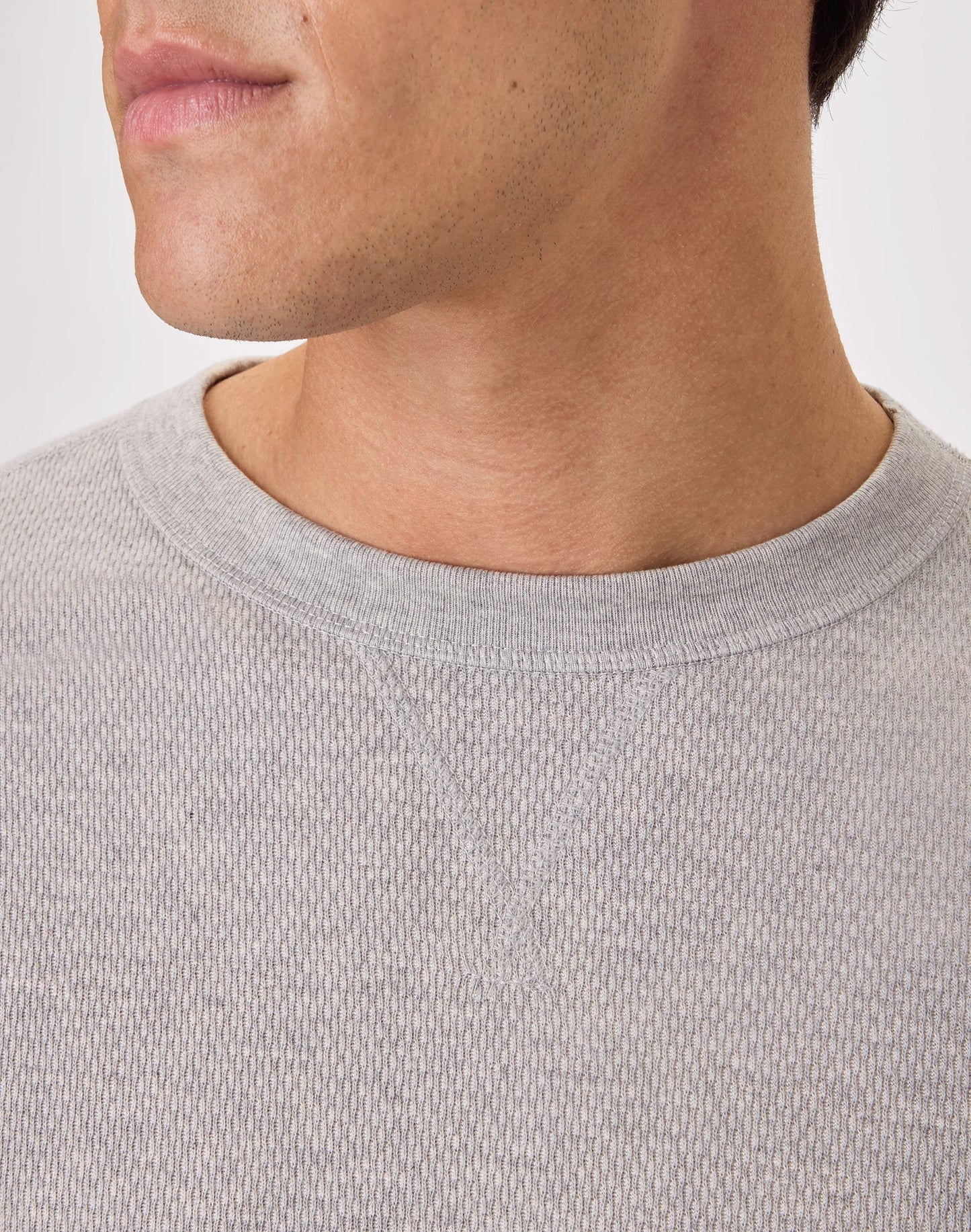 Hanes Men's Long-Sleeve Thermal Shirt, Reversible, Crewneck