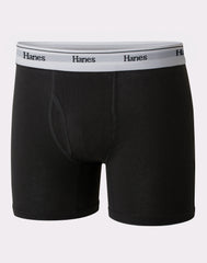 Hanes Originals Boys' Boxer Brief Underwear, Orange &amp; Assorted, 5-Pack