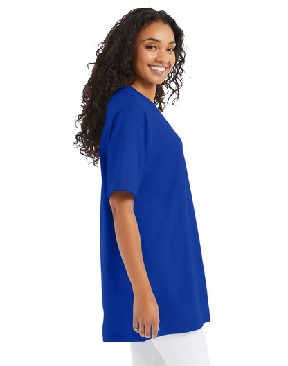 Hanes Beefy-T Men's Heavyweight Cotton T-Shirt (Big &amp; Tall Sizes)