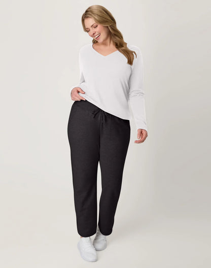 Hanes Women's French Terry Pants with Pockets, 31"