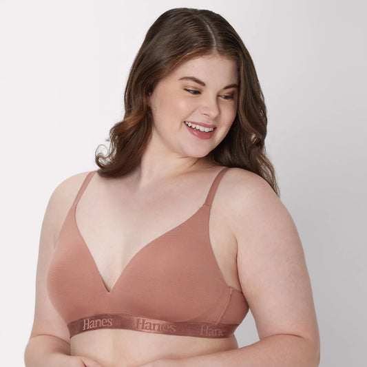 Hanes Originals Women's SuperSoft Contour T-Shirt Bra