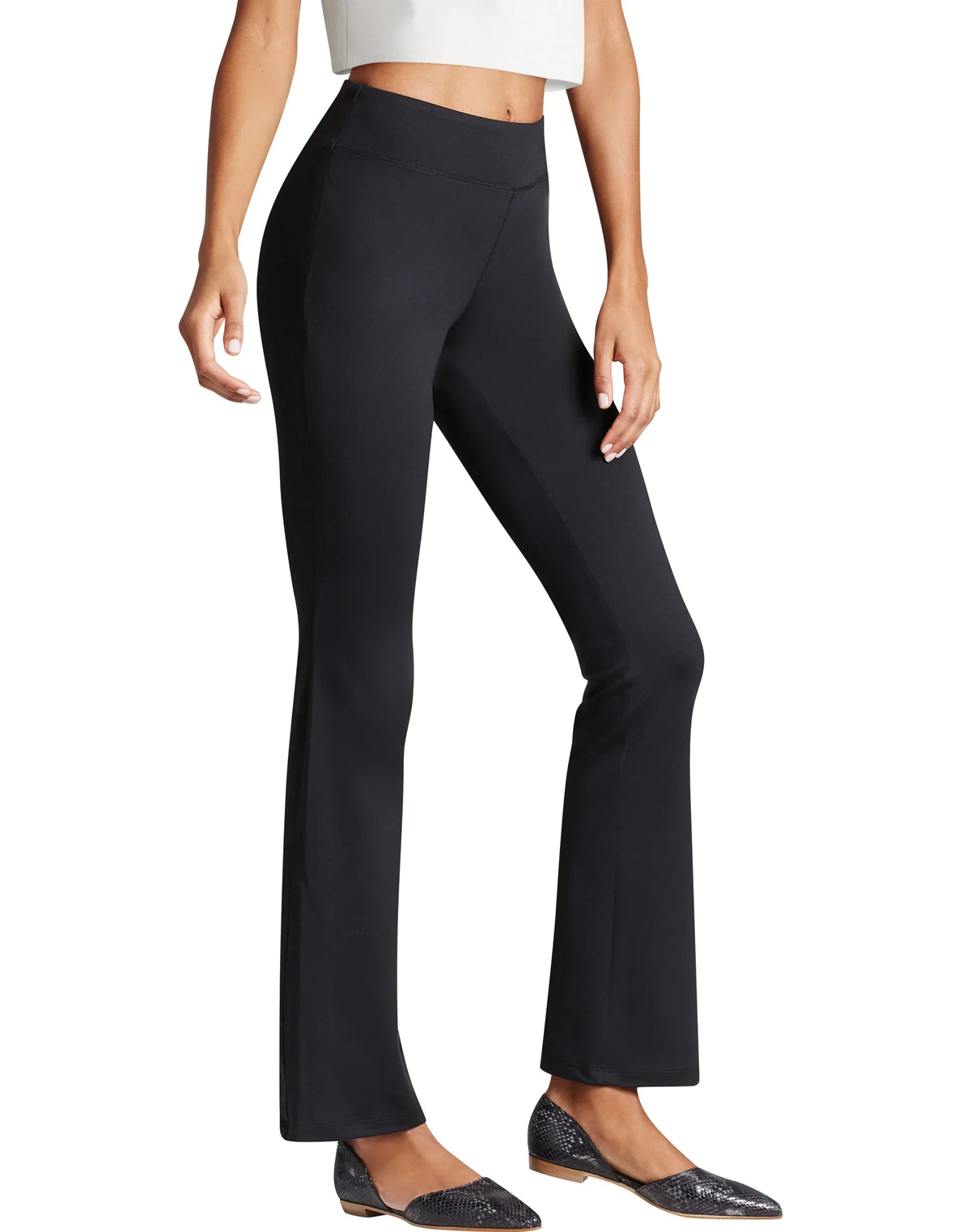 Hanes Women's Flare Leggings, 31.5"