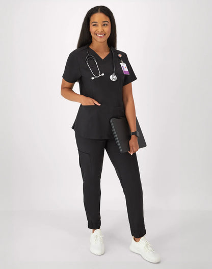 Hanes Comfort Fit Scrubs Women&rsquo;s V-Neck Scrub Top