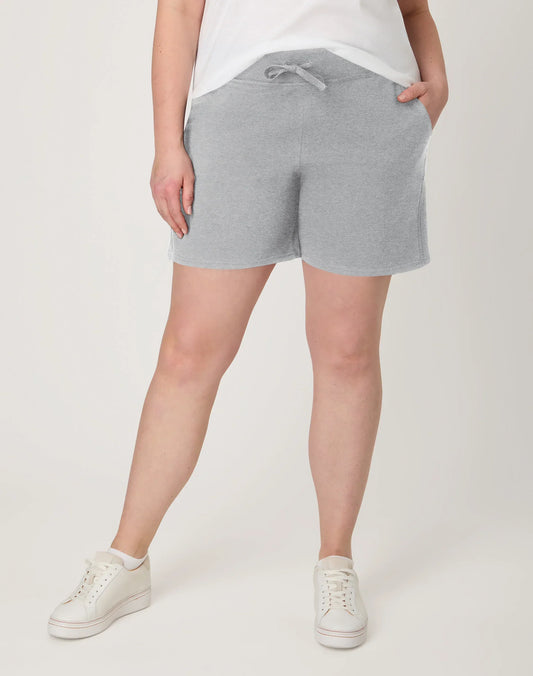 Hanes Women's Jersey Pocket Shorts, 7"