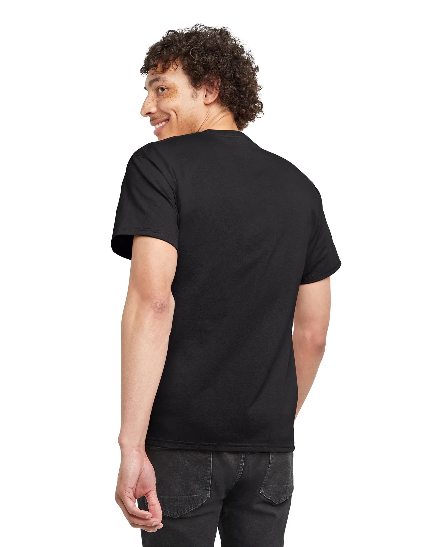 Hanes Essentials Men's Cotton T-Shirt, Value 6-Pack