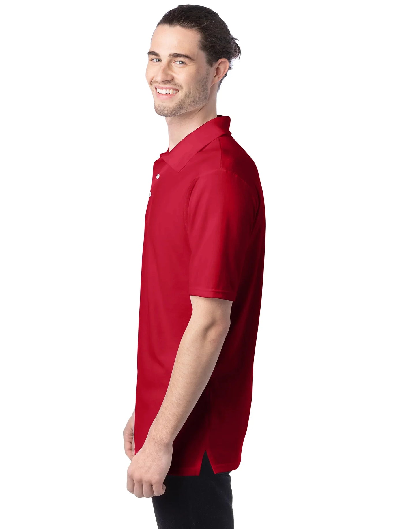 Hanes X-Temp Men's Performance Polo Shirt with Odor Control