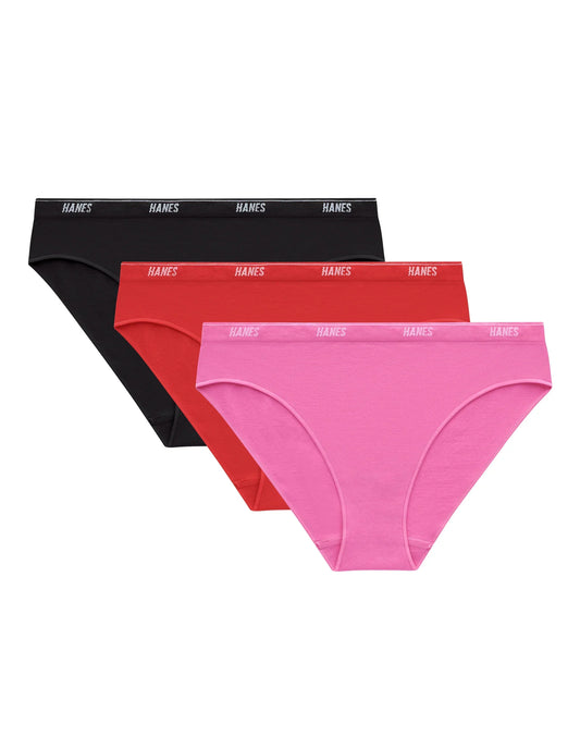 Hanes Moves Women&rsquo;s 360° Flex Bikini Underwear, 3-Pack