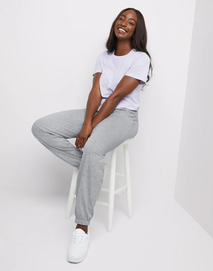 Hanes Essentials Women's Cotton Jersey Joggers, 29"