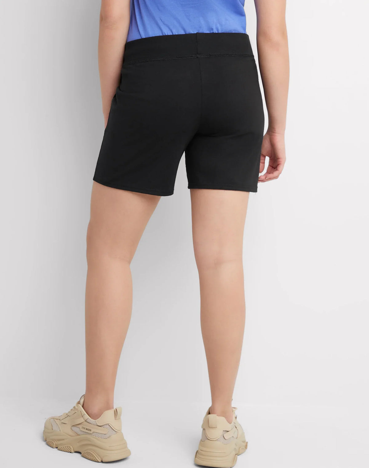Hanes Women's Jersey Pocket Shorts, 7"